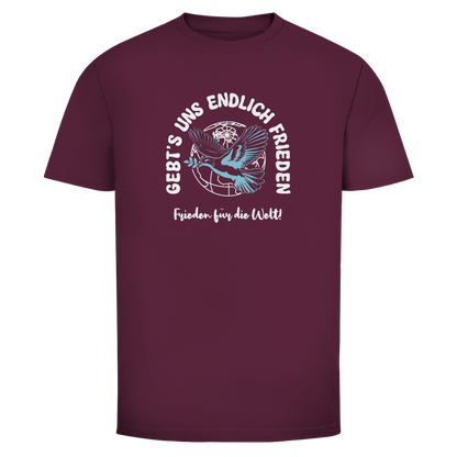 Herren T-Shirt Frieden für die Welt