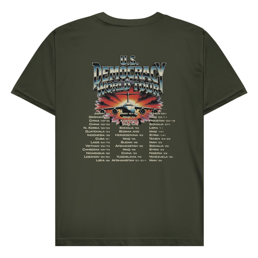 Herren T-Shirt U.S. Democracy World Tour