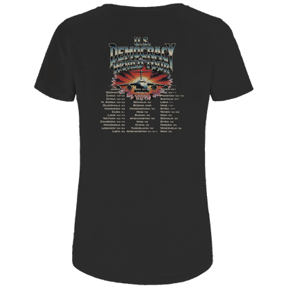Damen Premium Bio T-Shirt U.S. Democracy World Tour