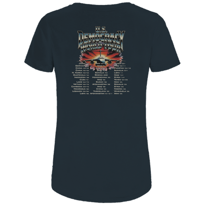 Damen Premium Bio T-Shirt U.S. Democracy World Tour