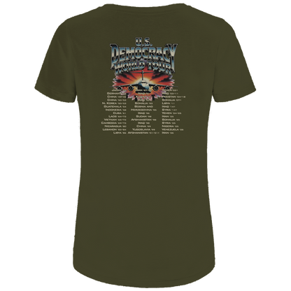 Damen Premium Bio T-Shirt U.S. Democracy World Tour