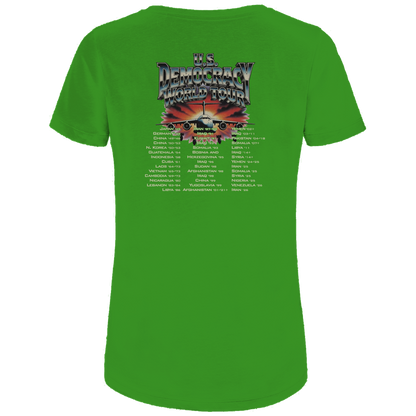 Damen Premium Bio T-Shirt U.S. Democracy World Tour