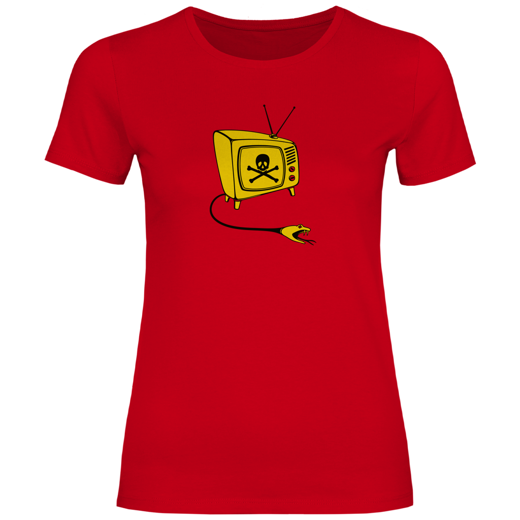 Damen T-Shirt Tell-Lie-Vision