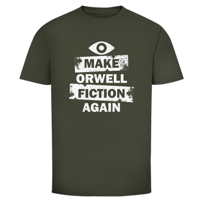 Herren T-Shirt Make Orwell Fiction Again