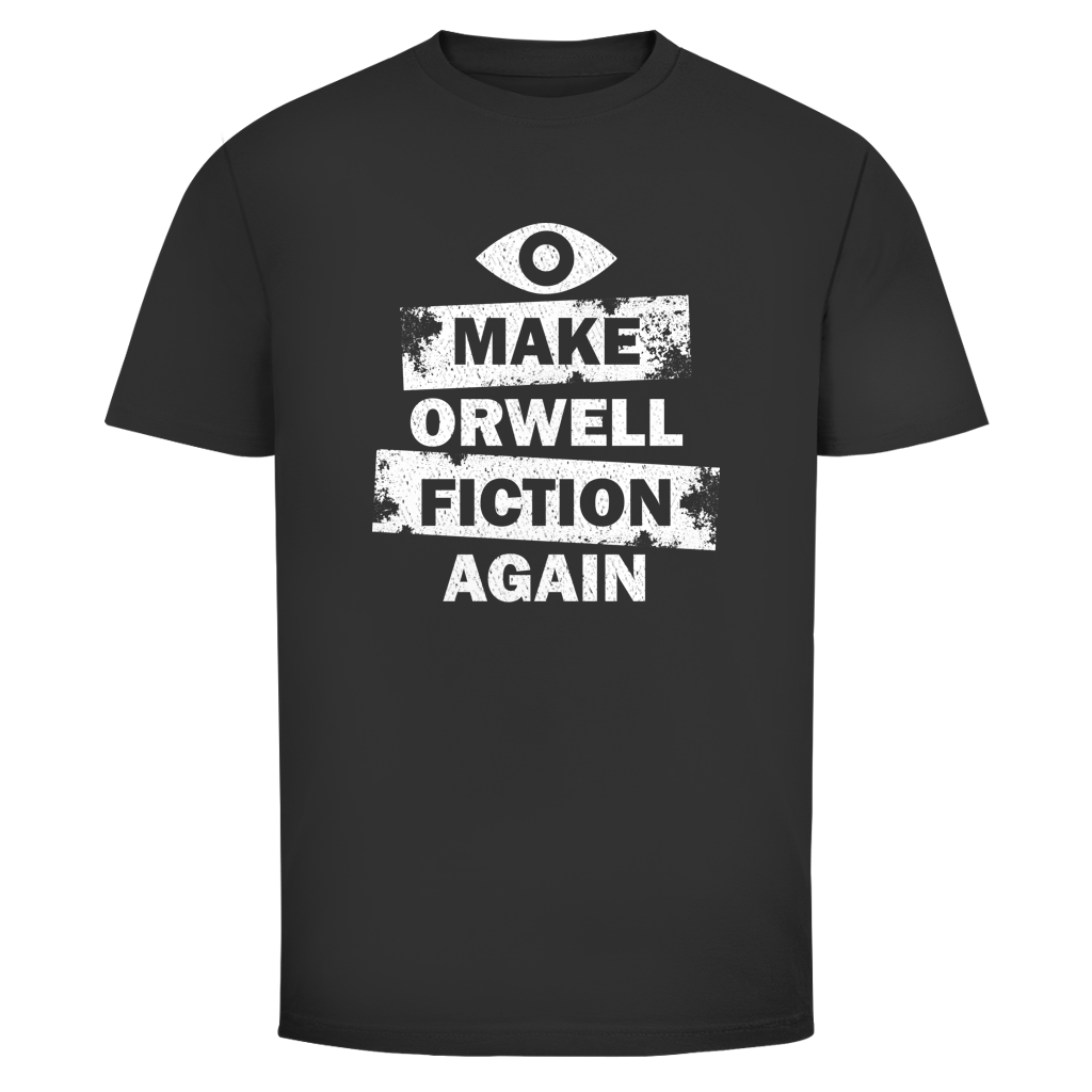 Herren T-Shirt Make Orwell Fiction Again