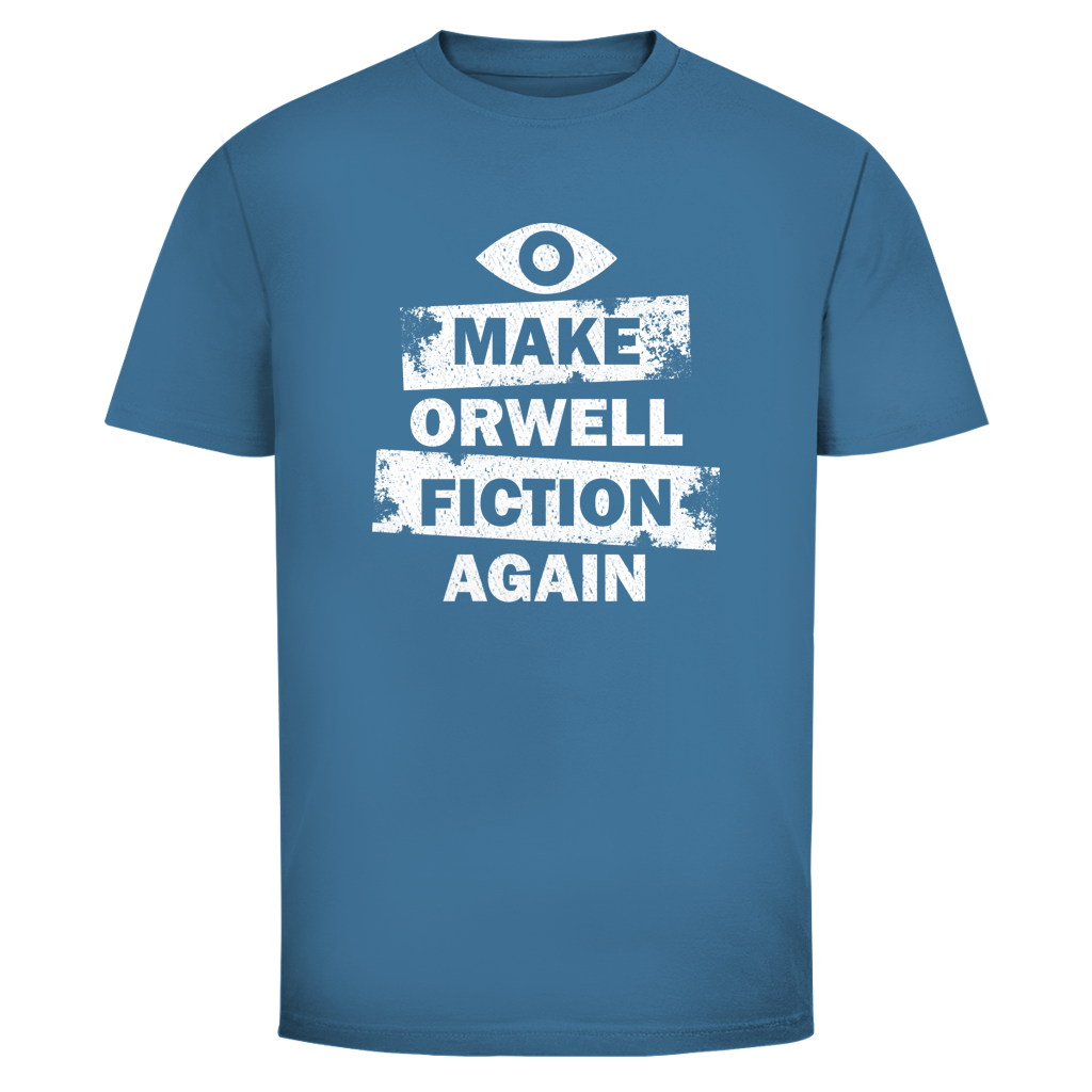 Herren T-Shirt Make Orwell Fiction Again