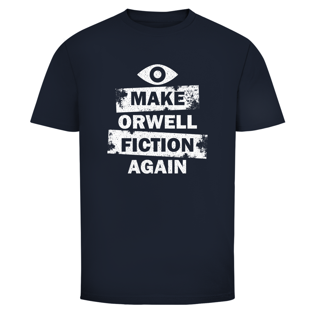 Herren T-Shirt Make Orwell Fiction Again