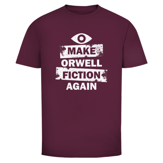 Herren T-Shirt Make Orwell Fiction Again