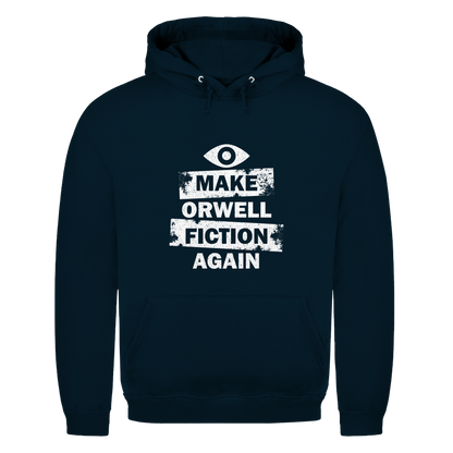 Herren Hoodie Make Orwell Fiction Again