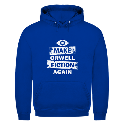 Herren Hoodie Make Orwell Fiction Again