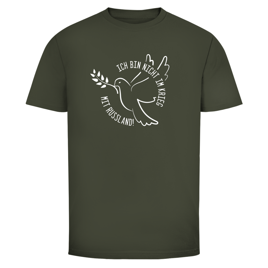 Herren T-Shirt Ich bin nicht im Krieg mit Russland!