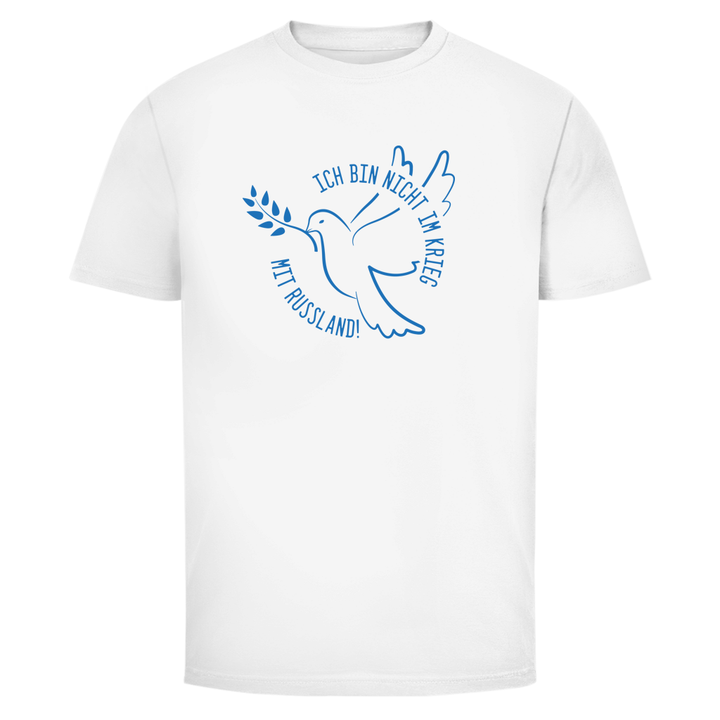 Herren T-Shirt Ich bin nicht im Krieg mit Russland!