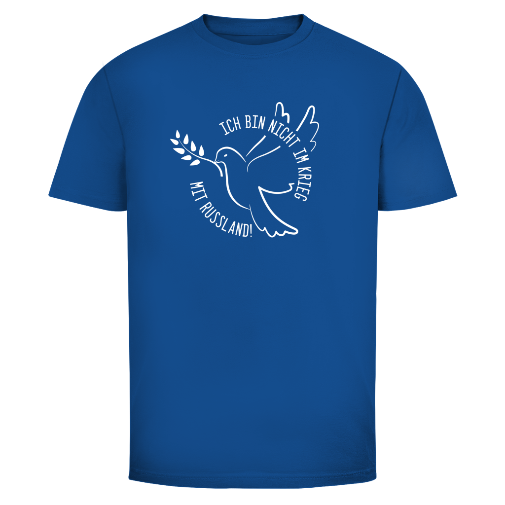 Herren T-Shirt Ich bin nicht im Krieg mit Russland!