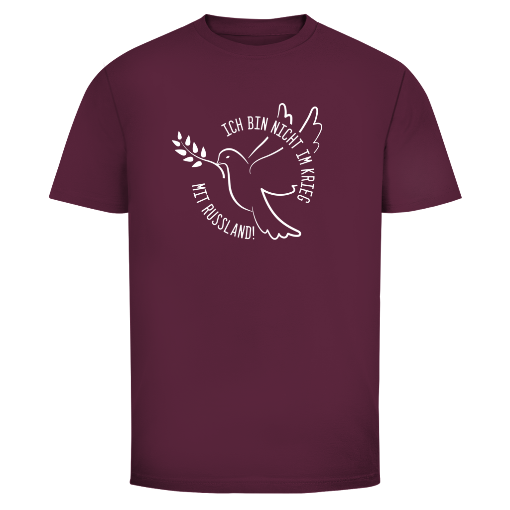 Herren T-Shirt Ich bin nicht im Krieg mit Russland!