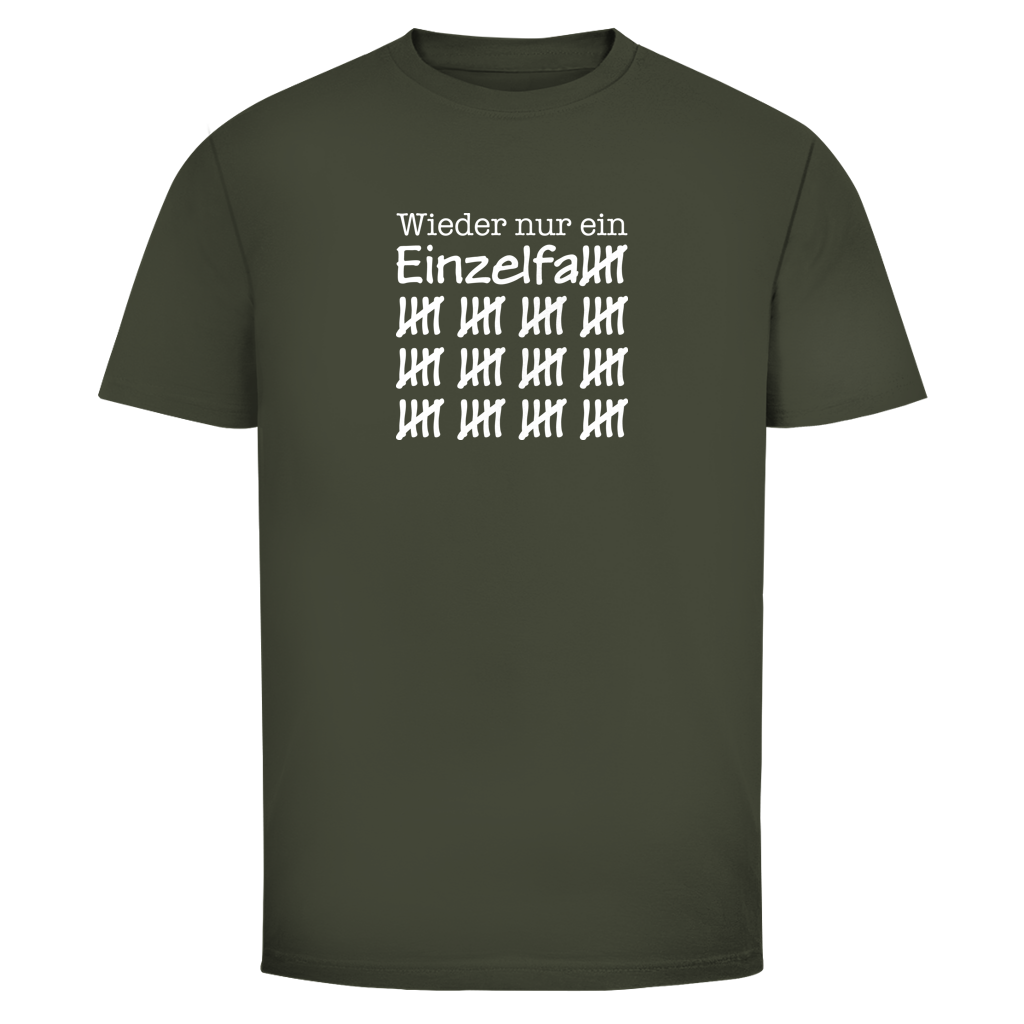 Herren T-Shirt Wieder nur ein Einzelfall
