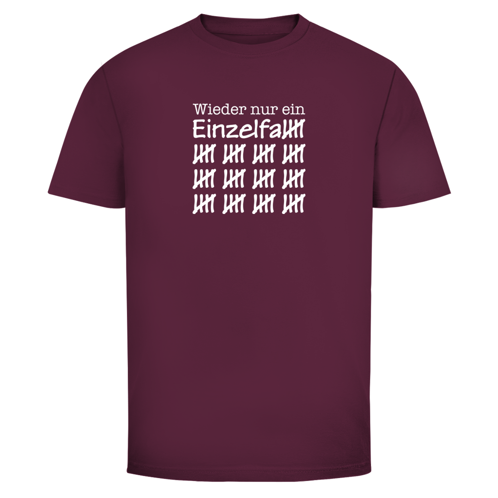 Herren T-Shirt Wieder nur ein Einzelfall