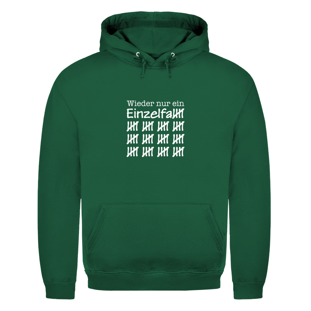 Unisex Hoodie Wieder nur ein Einzelfall