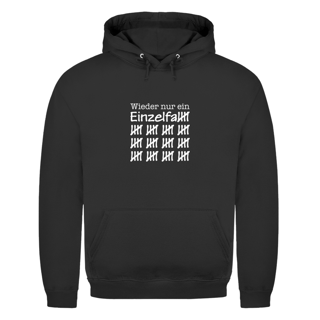Unisex Hoodie Wieder nur ein Einzelfall