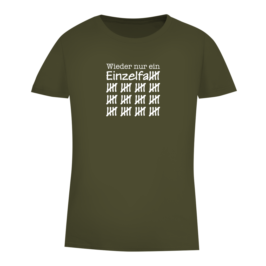 Damen Premium Bio T-Shirt Wieder nur ein Einzelfall