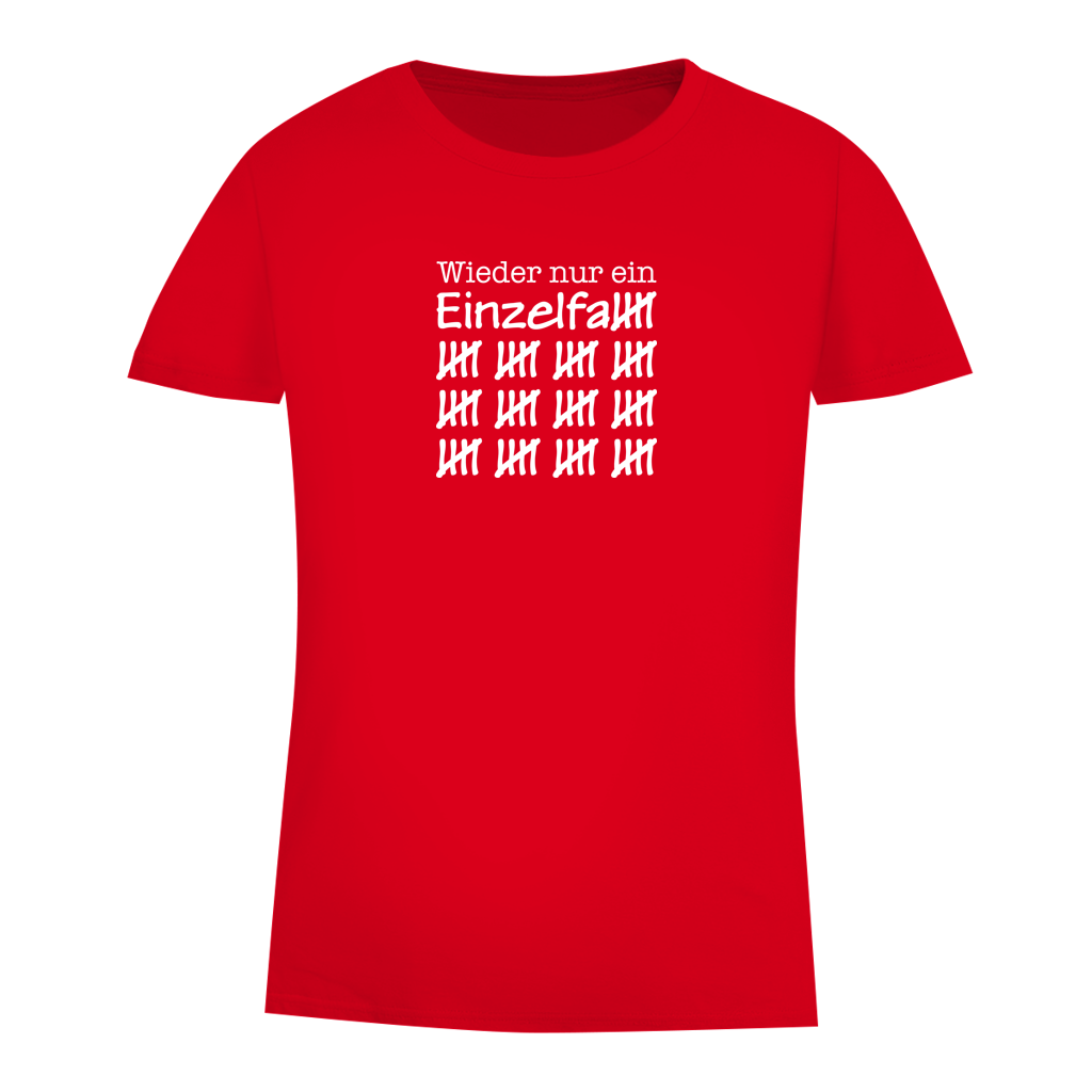 Damen Premium Bio T-Shirt Wieder nur ein Einzelfall