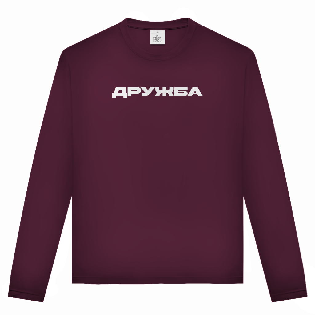 Unisex Langarmshirt Druzhba