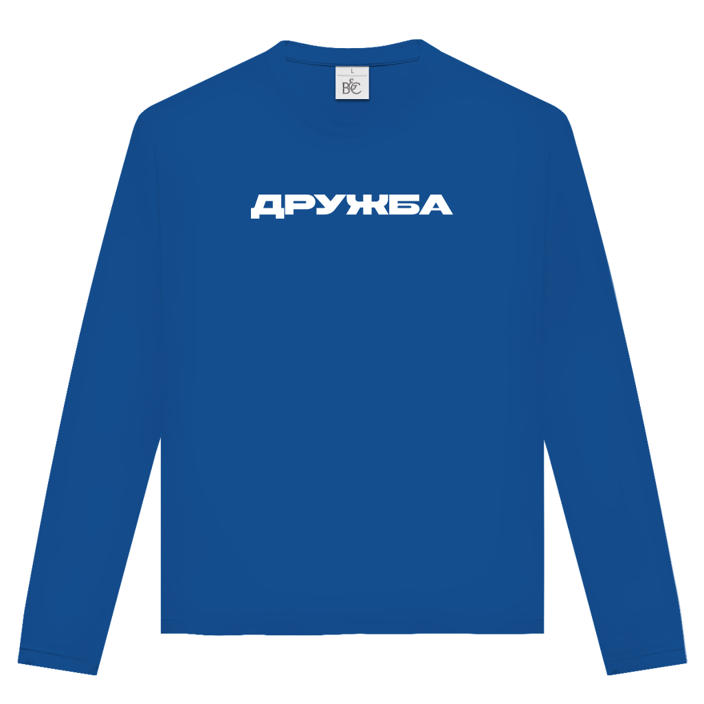 Unisex Langarmshirt Druzhba