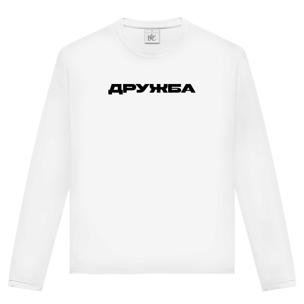 Unisex Langarmshirt Druzhba