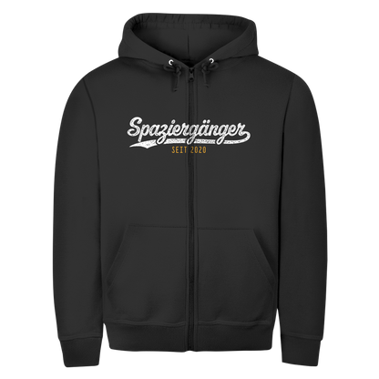 Herren Zipper Hoodie Spaziergänger seit 2020