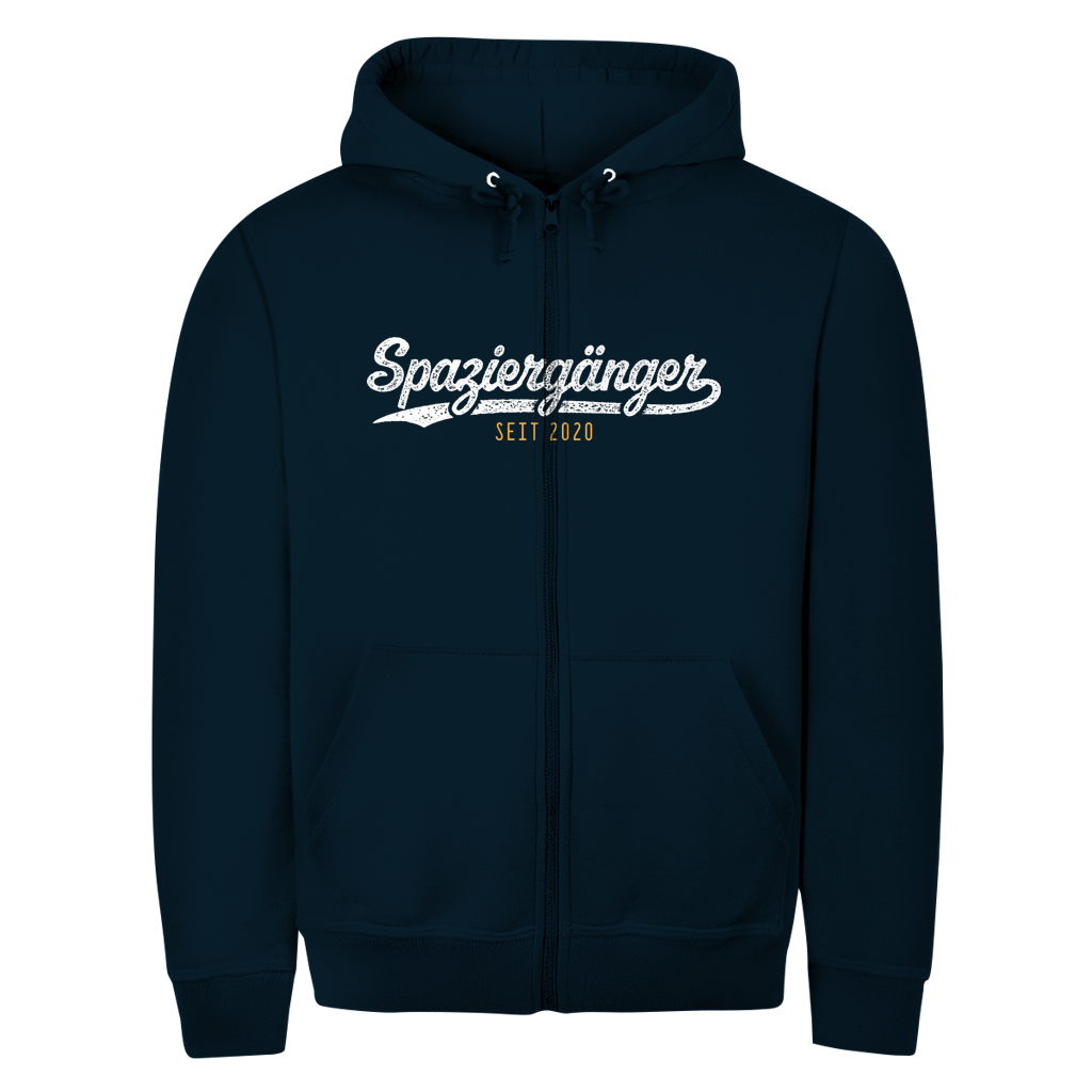 Herren Zipper Hoodie Spaziergänger seit 2020