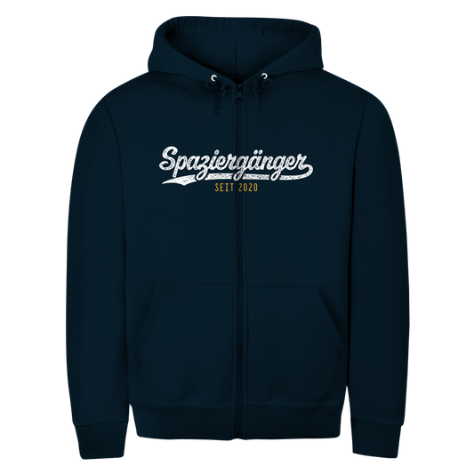 Herren Zipper Hoodie Spaziergänger seit 2020