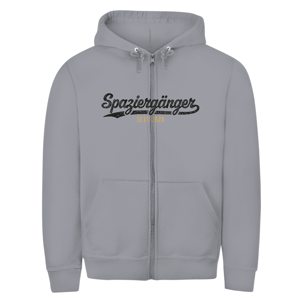 Herren Zipper Hoodie Spaziergänger seit 2020