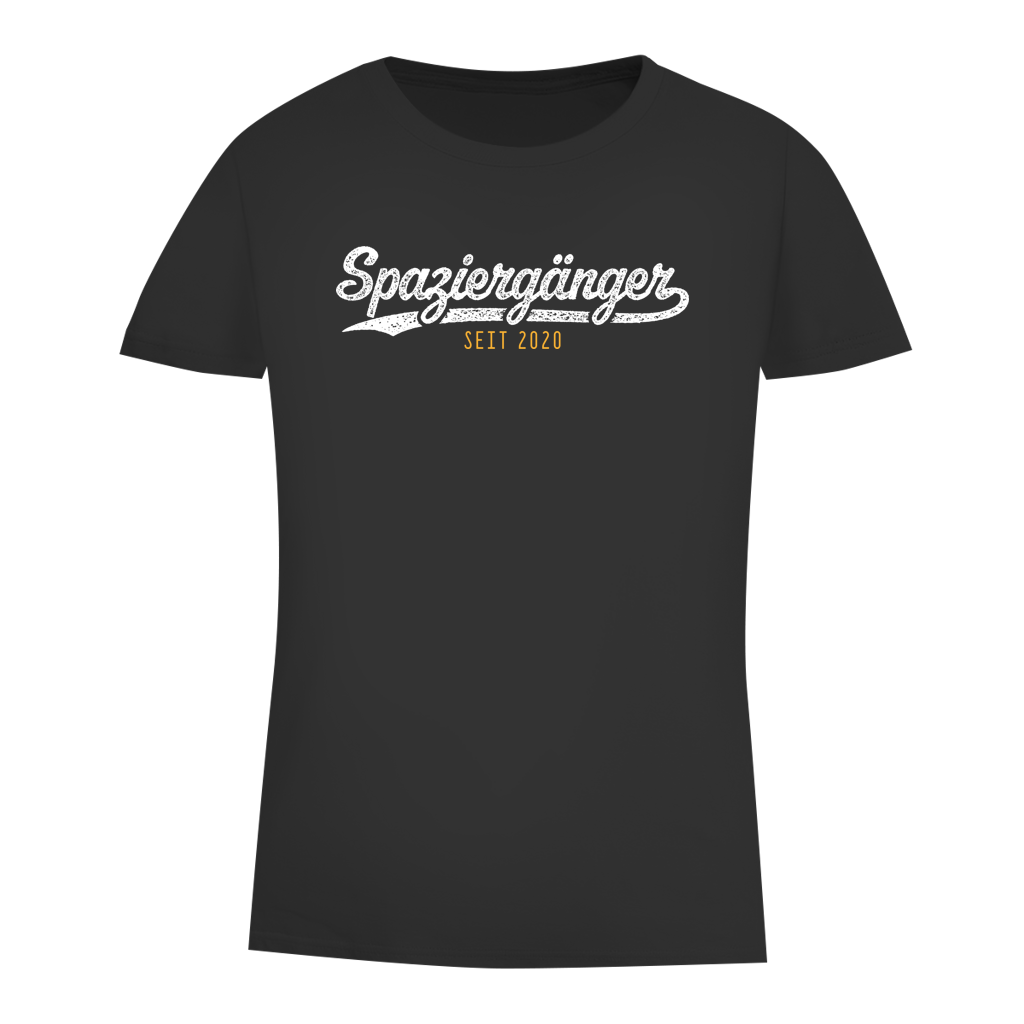 Damen Premium Bio T-Shirt Spaziergänger seit 2020