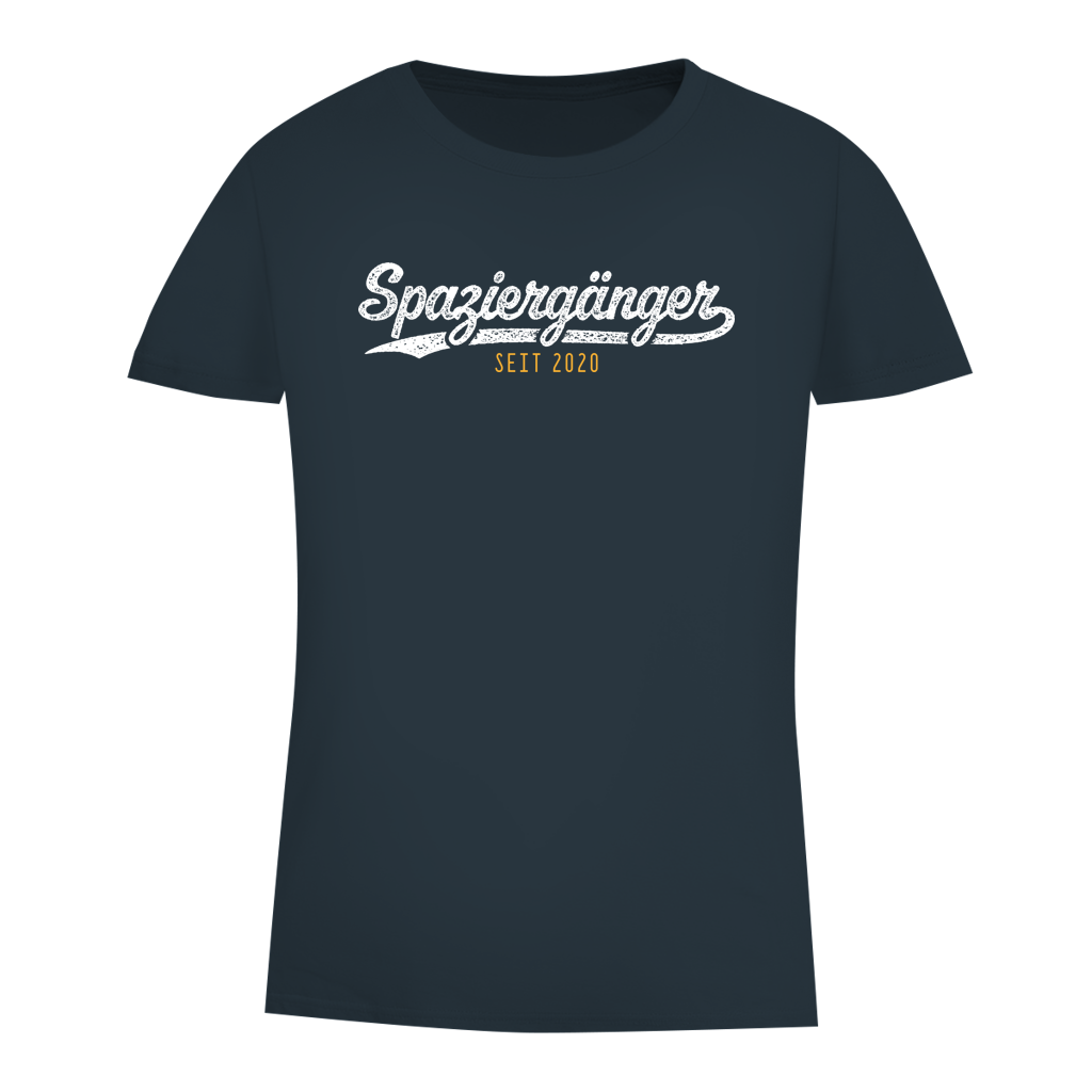 Damen Premium Bio T-Shirt Spaziergänger seit 2020