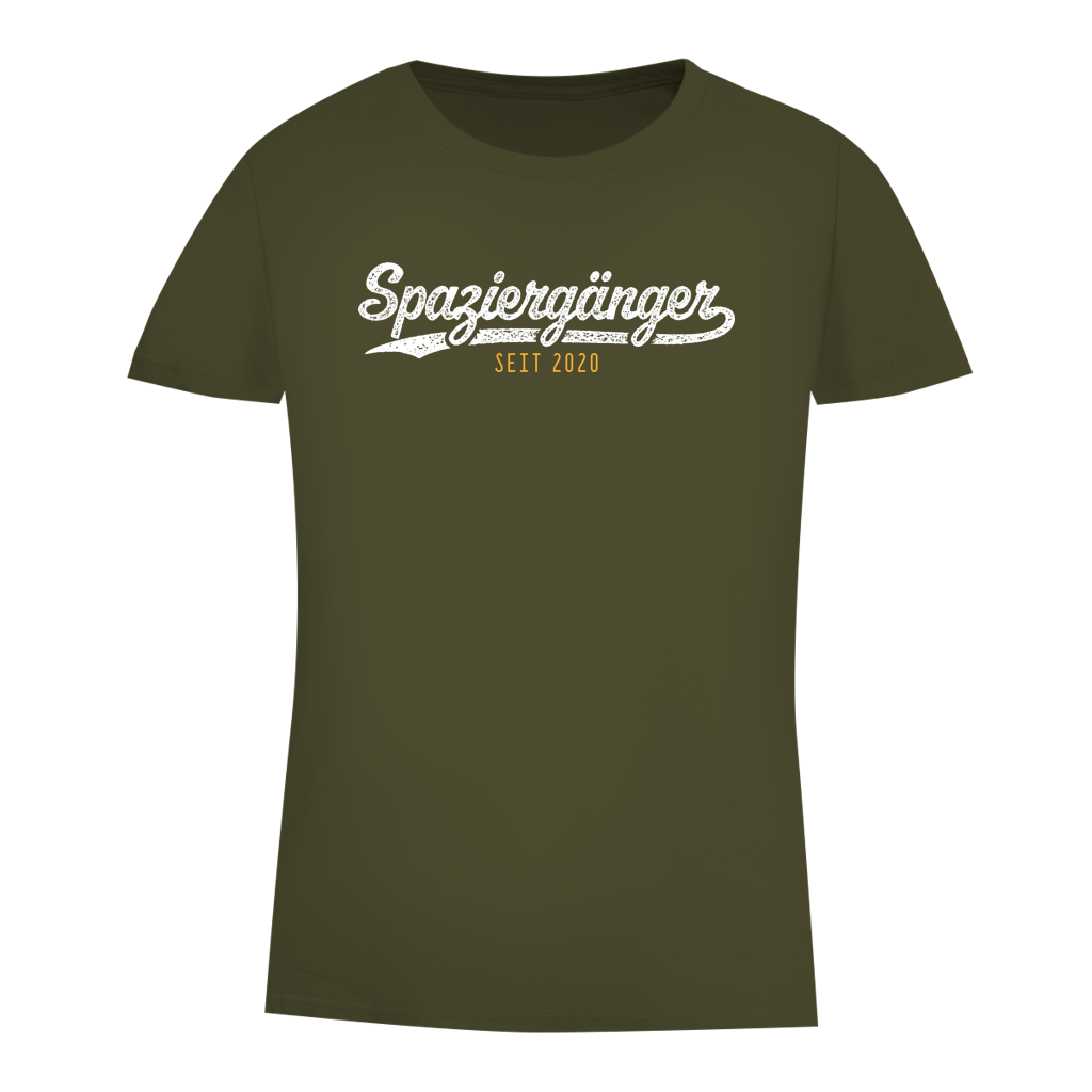 Damen Premium Bio T-Shirt Spaziergänger seit 2020