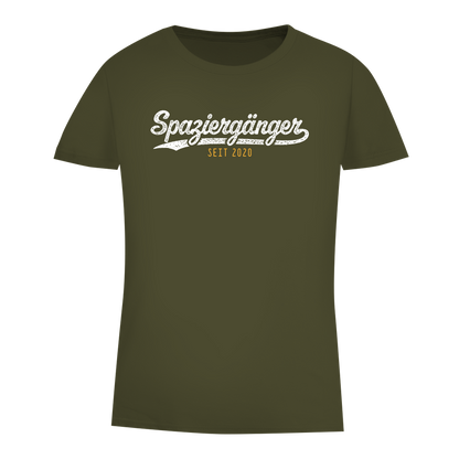 Damen Premium Bio T-Shirt Spaziergänger seit 2020