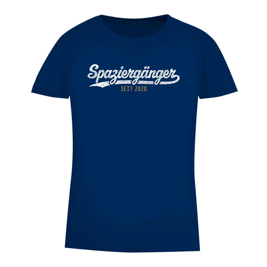 Damen Premium Bio T-Shirt Spaziergänger seit 2020