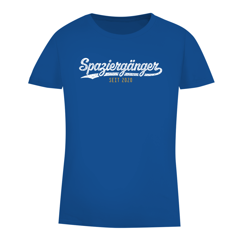 Damen Premium Bio T-Shirt Spaziergänger seit 2020