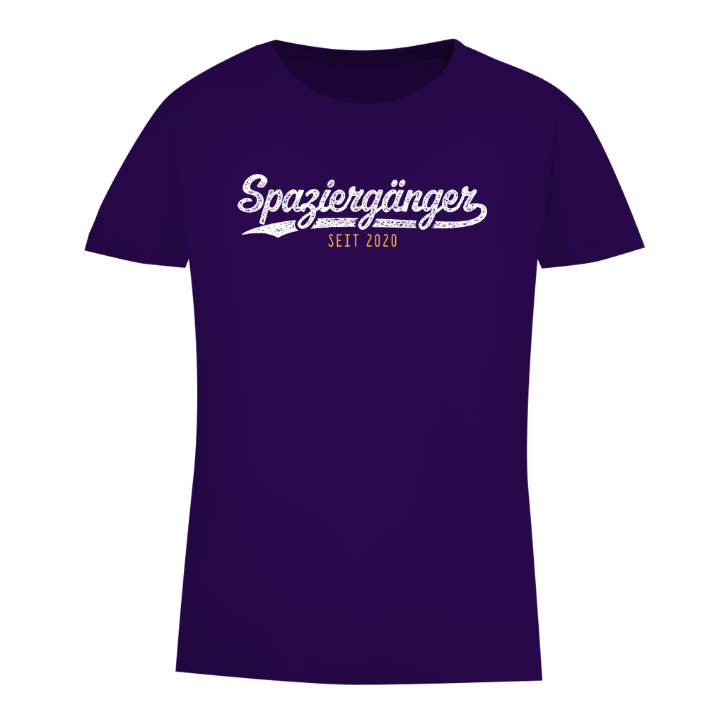 Damen Premium Bio T-Shirt Spaziergänger seit 2020