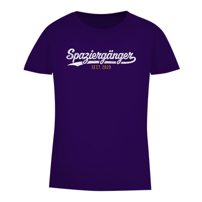 Damen Premium Bio T-Shirt Spaziergänger seit 2020