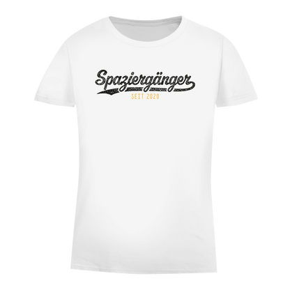 Damen Premium Bio T-Shirt Spaziergänger seit 2020