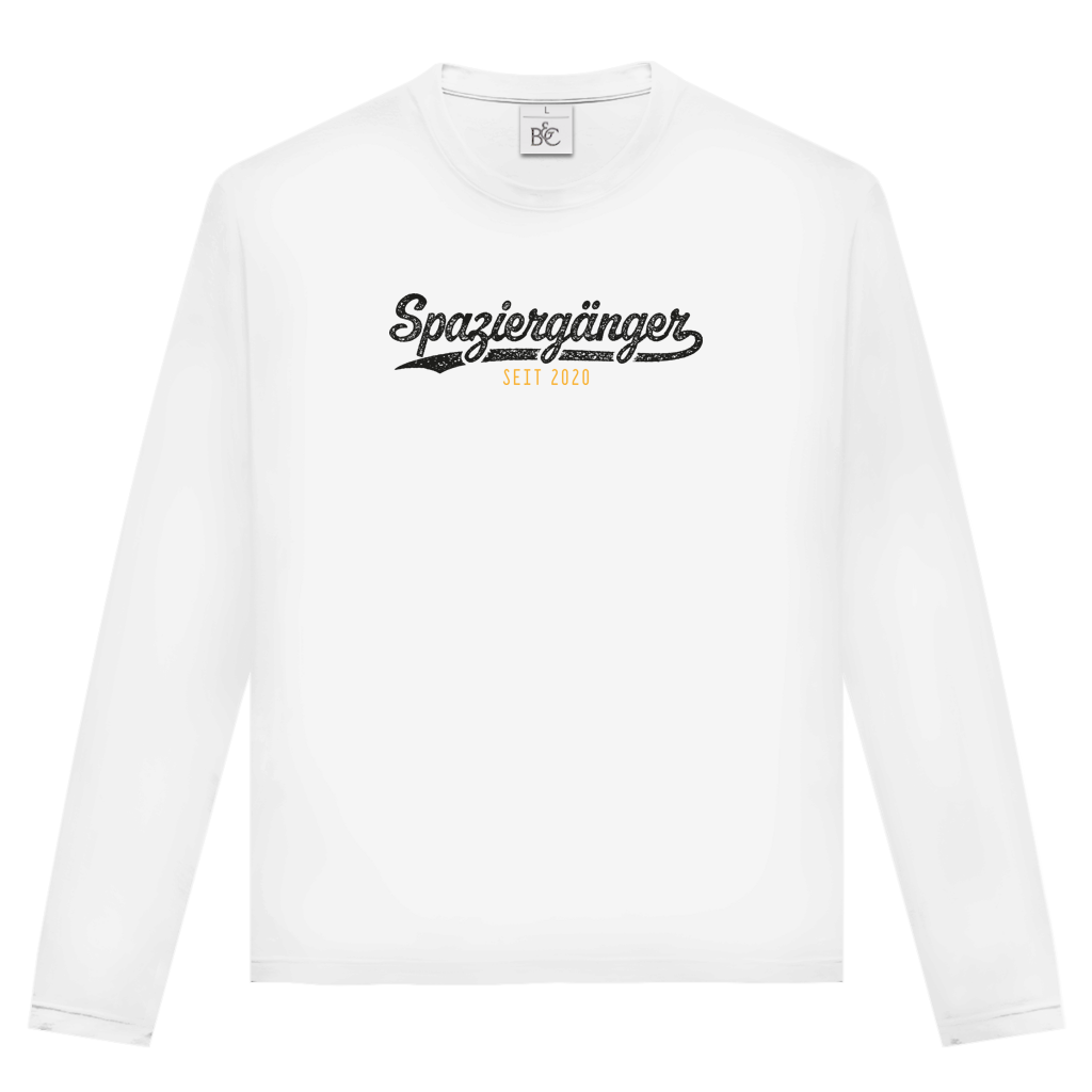 Unisex Langarmshirt Spaziergänger seit 2020
