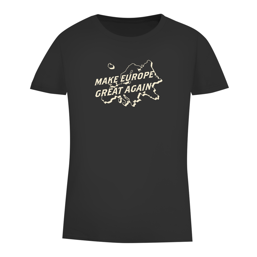 Damen Premium Bio T-Shirt Make Europe Great Again