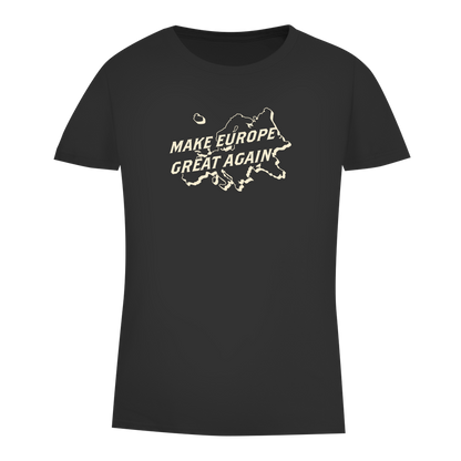 Damen Premium Bio T-Shirt Make Europe Great Again