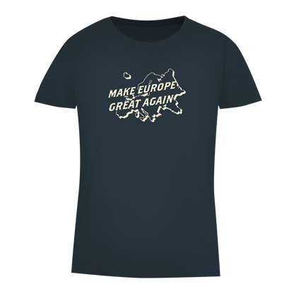 Damen Premium Bio T-Shirt Make Europe Great Again