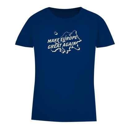 Damen Premium Bio T-Shirt Make Europe Great Again