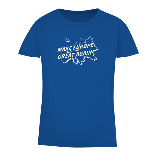 Damen Premium Bio T-Shirt Make Europe Great Again