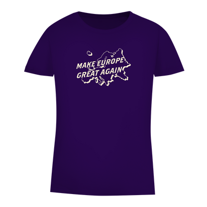 Damen Premium Bio T-Shirt Make Europe Great Again