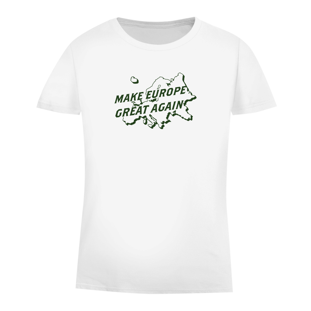 Damen Premium Bio T-Shirt Make Europe Great Again