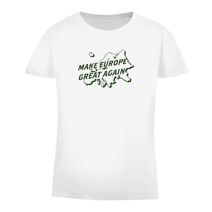 Damen Premium Bio T-Shirt Make Europe Great Again