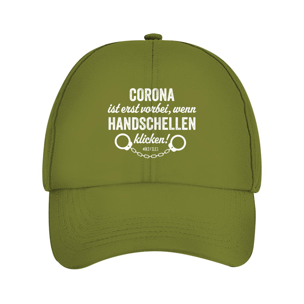Dad Cap Corona ist erst vorbei, wenn Handschellen klicken!